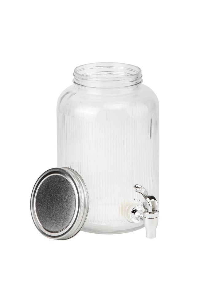 Лимонадница с краном на металлической подставке 3,8 л 42х17,5 см 19227-002 No Brand (346533584)