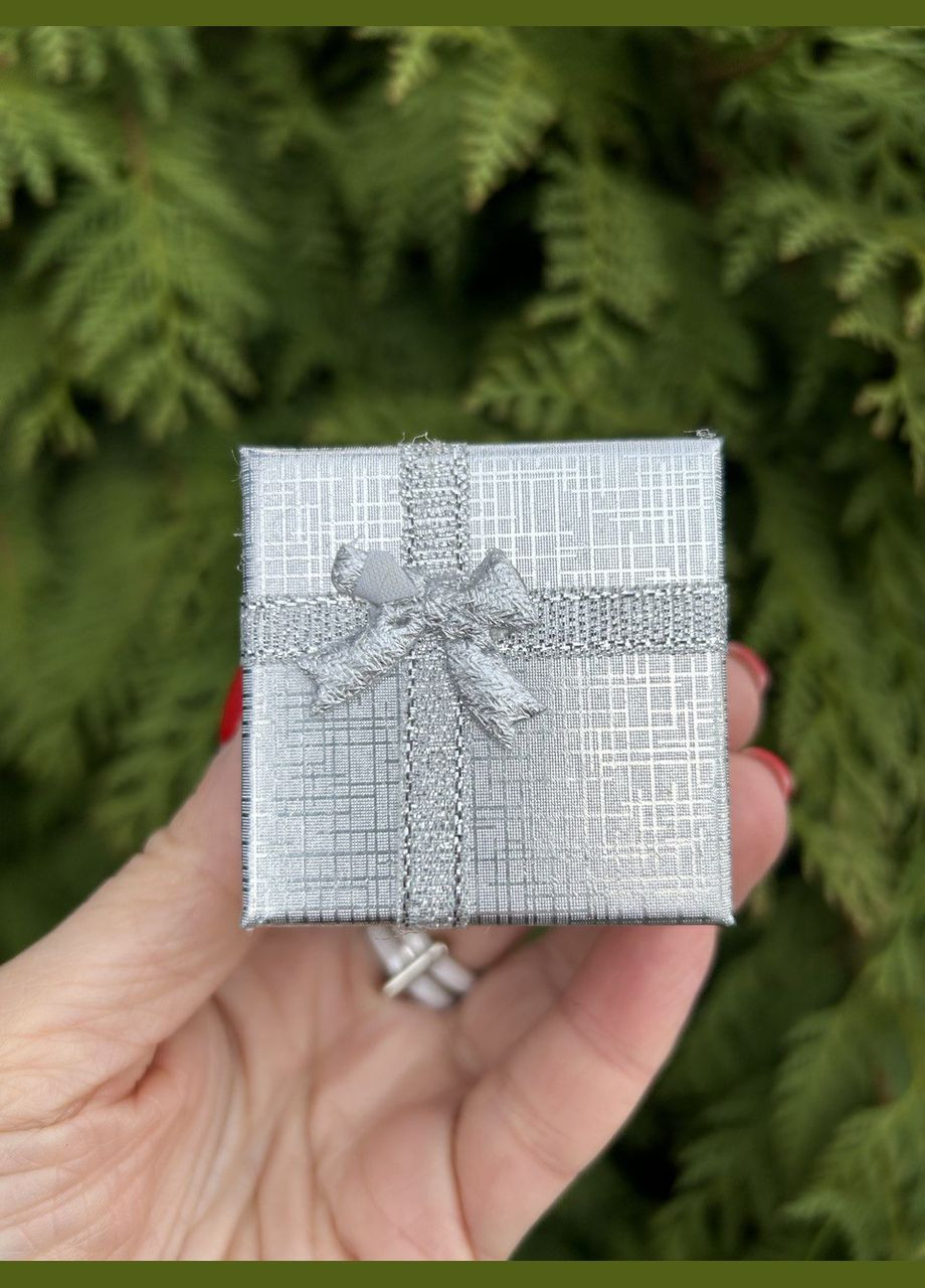 Футляр под кольцо, серебро. No Brand (317783545)