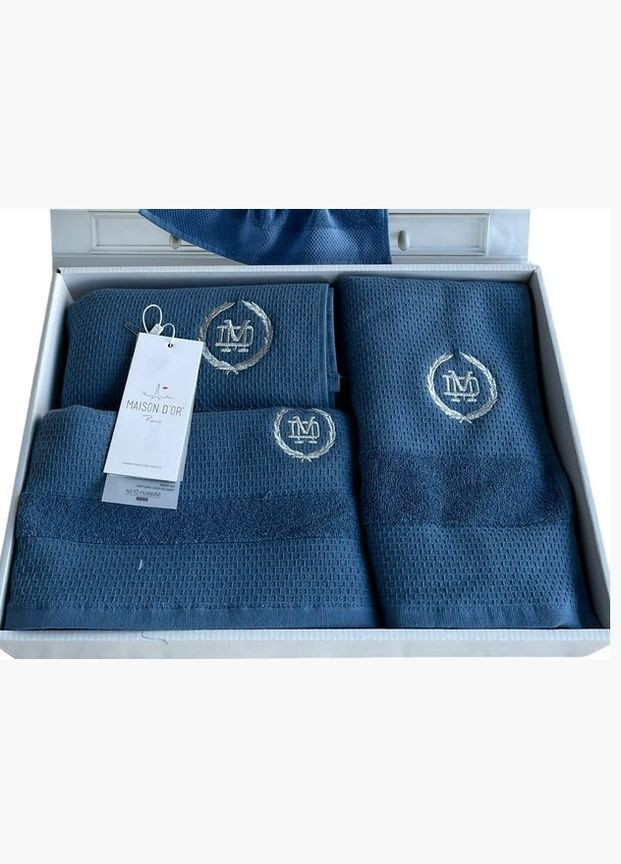 Набор полотенец Bonni Blue Maison D'or голубой