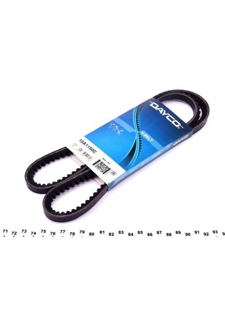 Реминь генератора Ford/Iveco/MB/Volvo/VW 10A1150C UA63 Dayco (345760410)