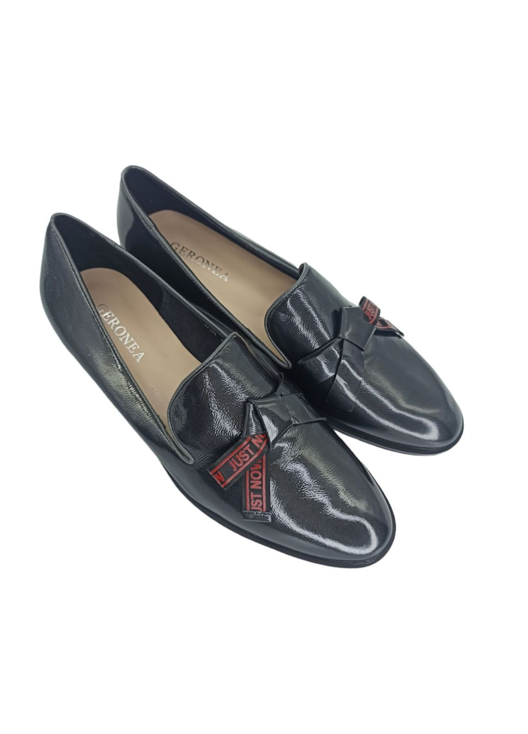 Geronea Туфли (р) Лаковая кожа 0-1-1-4C-713-0255-A-713 серый з, — (364657870)