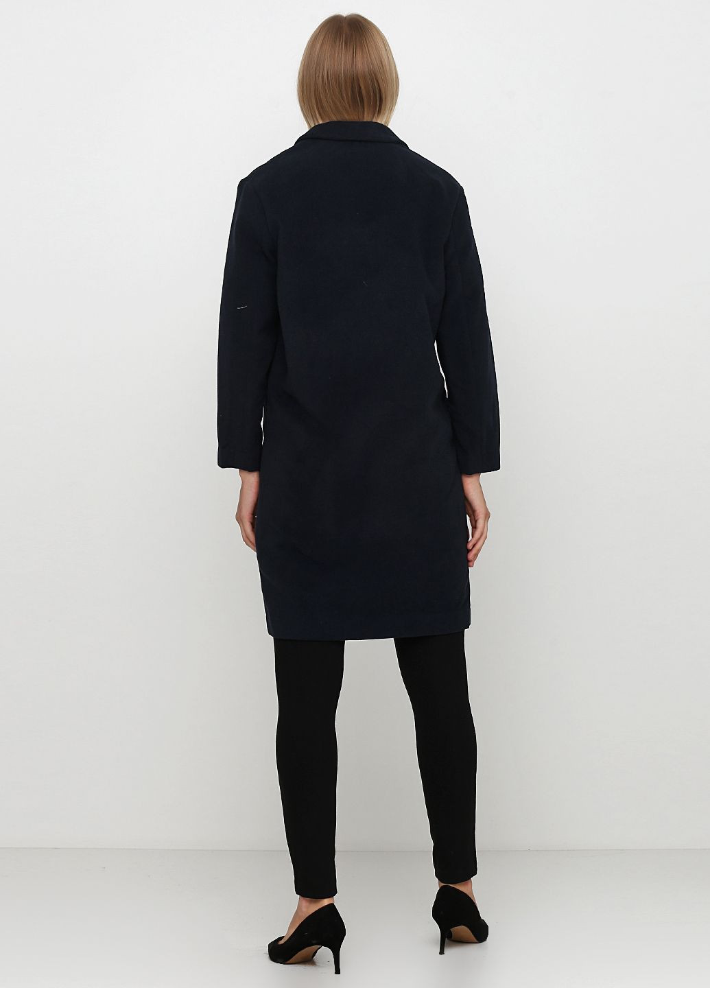 Темно-синее демисезонное Пальто H&M