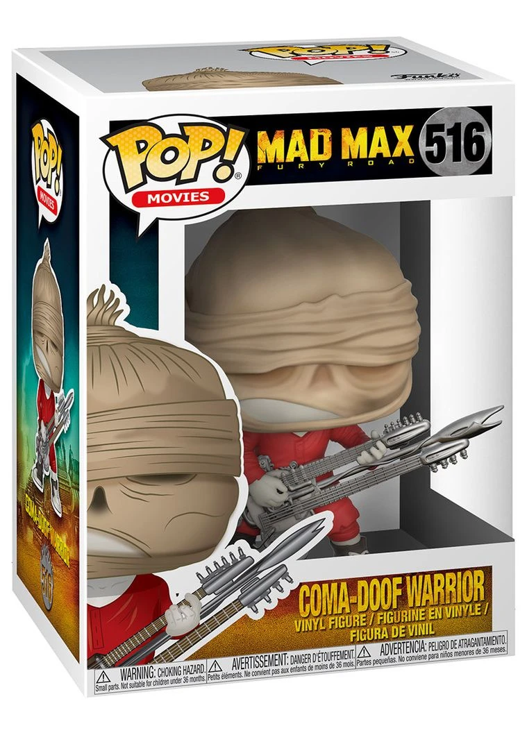 Фігурка Pop Mad Max Coma-Doof Warrior Шалений Макс Кома Сліпий Гітарист 10см MM CDW516 Funko (373965023)