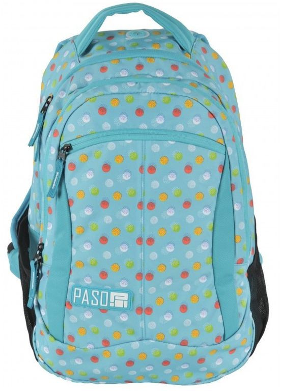 Міський рюкзак 17-2808UB 22L у горошок Paso (297643354)