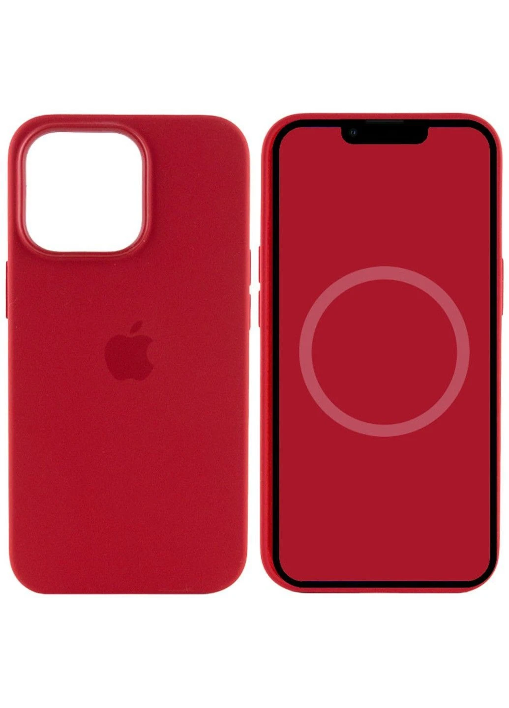 Чохол Silicone case (AAA) full with Magsafe and Animation для Apple iPhone 13 Pro Max (6.7") Epik (390130970)