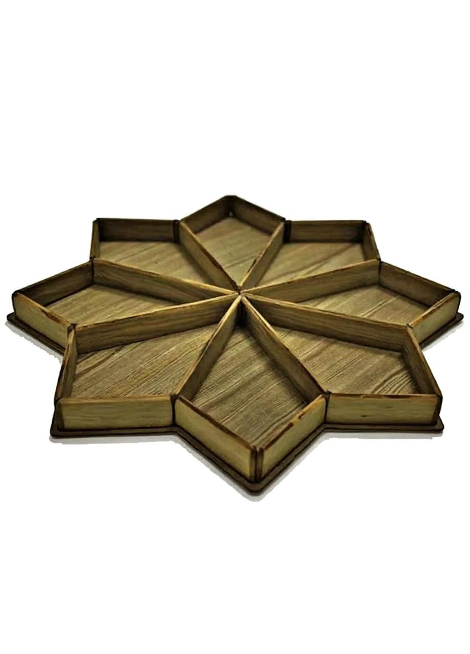 Менажница из дерева Посоле палисандр (МЕН-001402) No Brand (327845817)