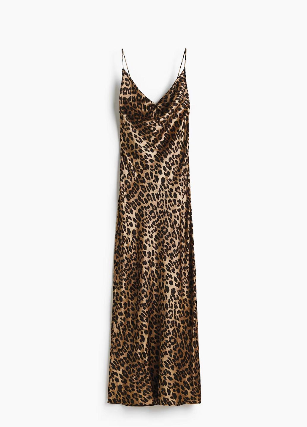 Бежева сукня H&M леопардовий