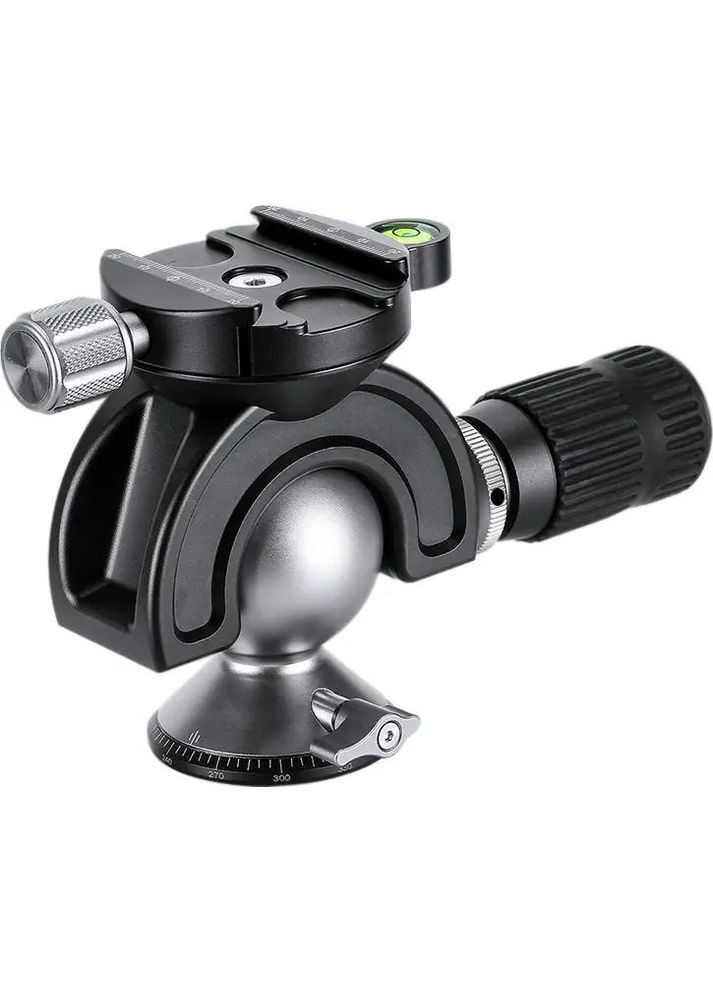 Головка штативна Leofoto MH60 з затискачем ARCA. З ручкою і рівнем No Brand (316442888)