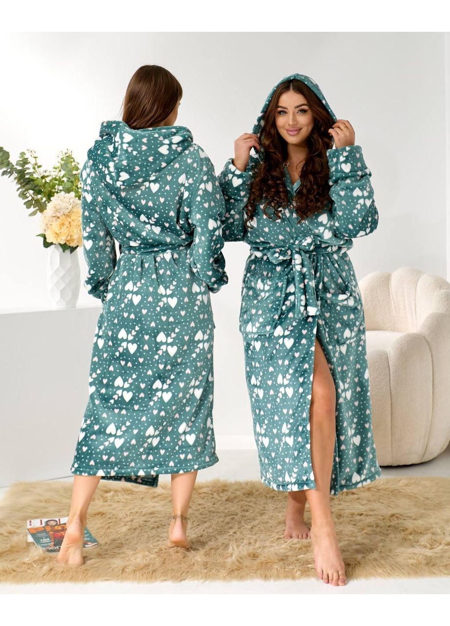 Жіночий плюшевий халат Osoblyva (366544995)