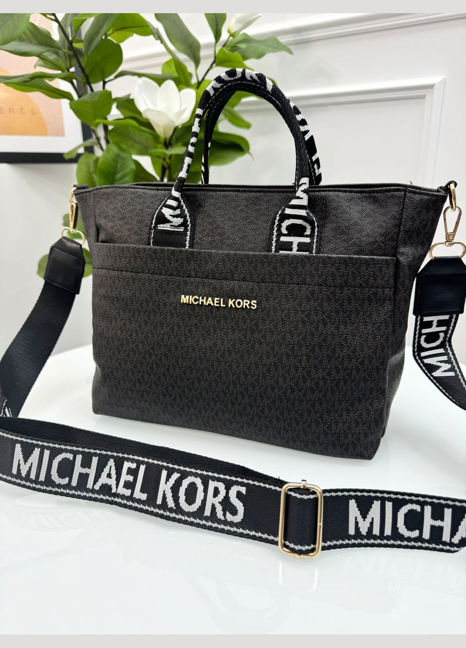 Сумка Medium шопер коричневый No Brand (332483550)