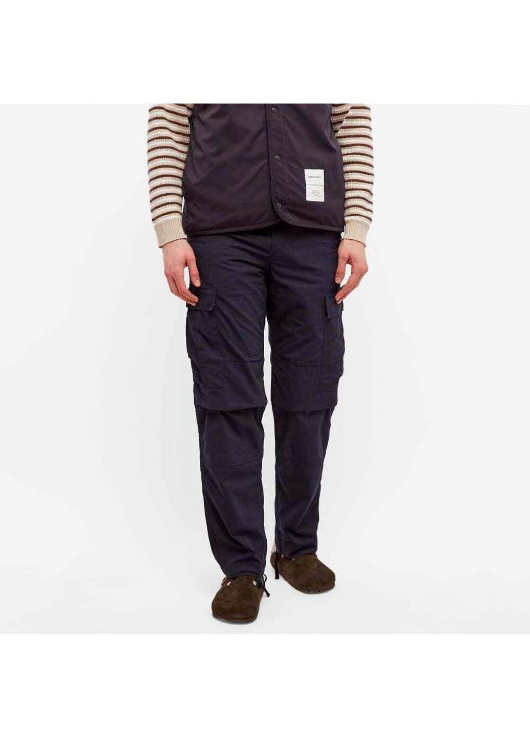 Темно-синие кэжуал демисезонные брюки Carhartt