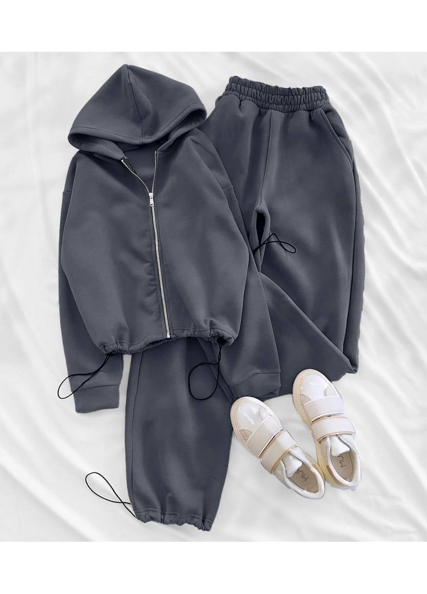 Женский костюм кофты и джогеры на затяжке. No Brand (366499854)