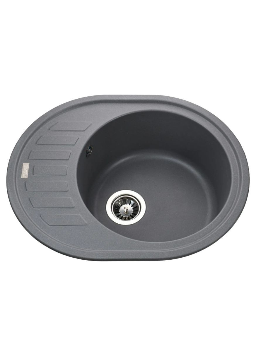 Гранітна мийка ARNO сірий металік 620*500 Globus Lux 055154 (316464210)