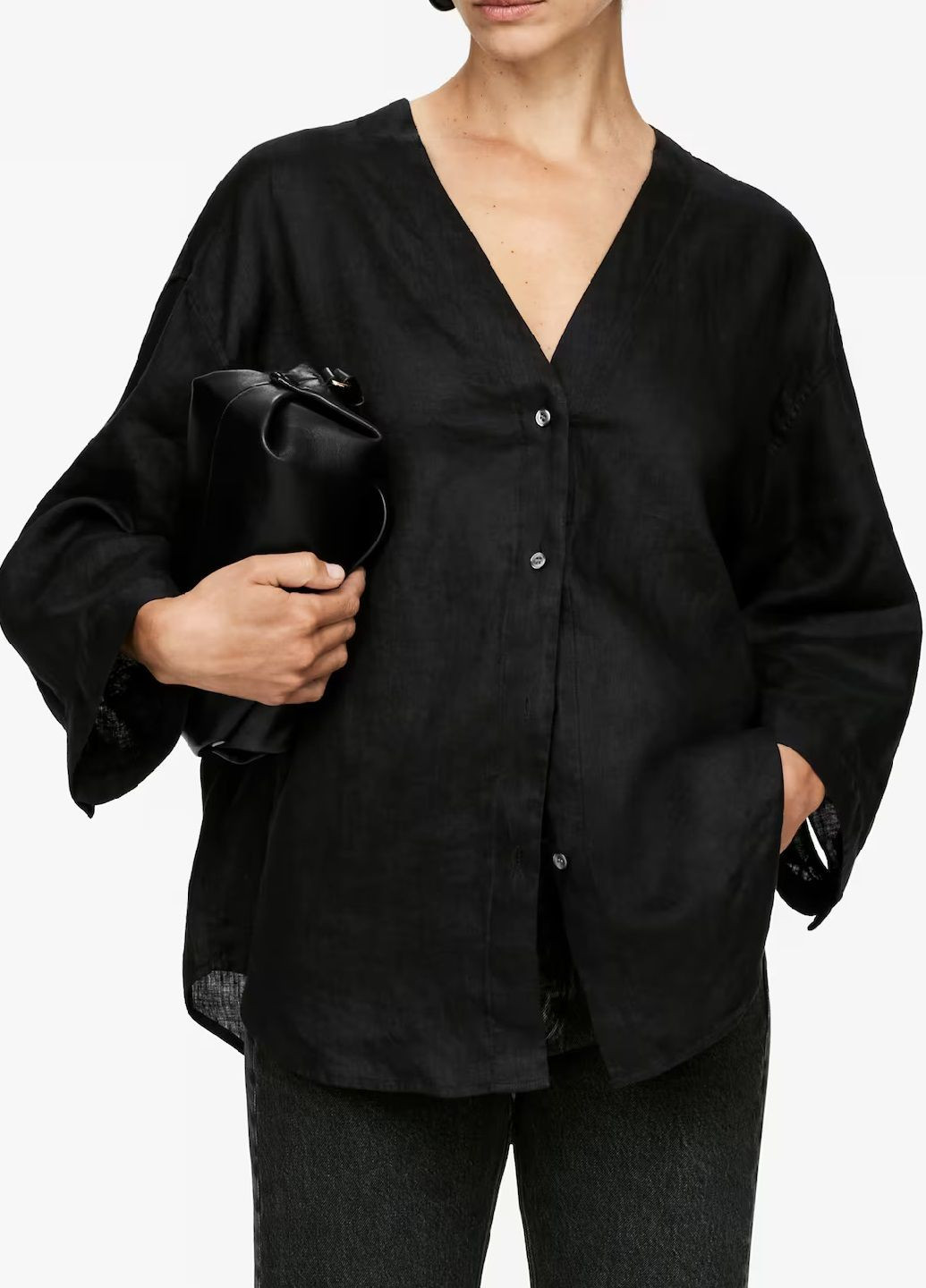 Чорна блузка Arket