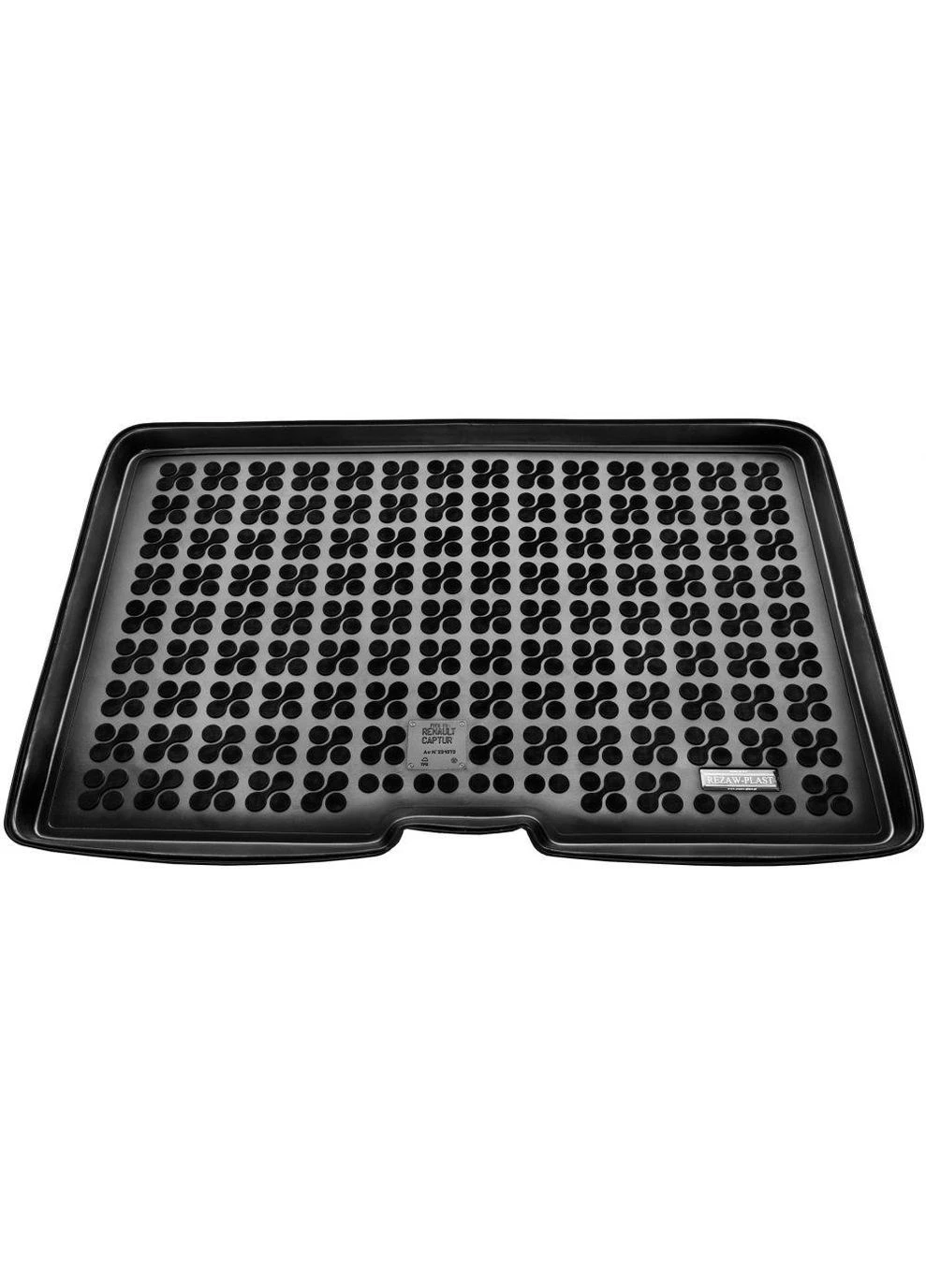 Килимок у багажник Renault Captur I 2013 - 2019 низь RP 231373 Rezaw-plast (390495630)