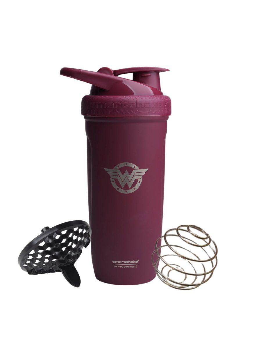 Шейкер спортивний Reforce 900ml Wonder Women SmartShake (316631237)