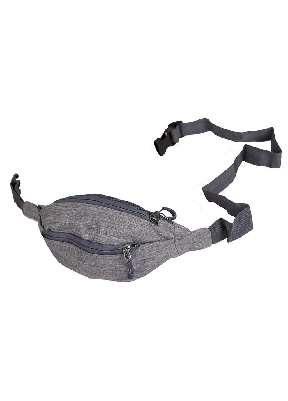 Мужская текстильная сумка на пояс Y302-9SKAGREY серая Dovhani (370848548)