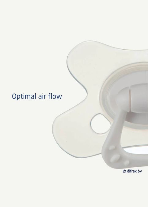 Пустушка силіконова Natural Night, симетрична, 6+ міс. () Difrax GL127 (335030149)