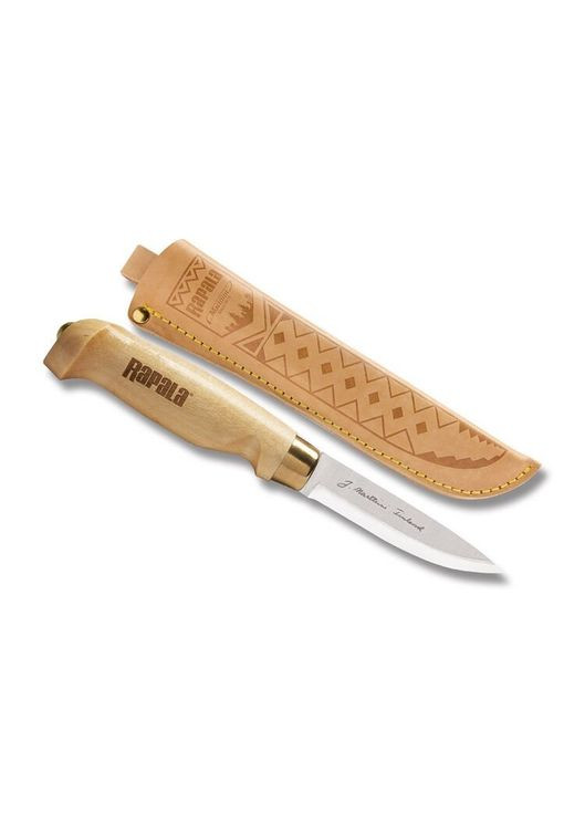 Охотничий финский нож с кожанным чехлом Classic Birch Collection (9,5 см) Rapala (292324130)