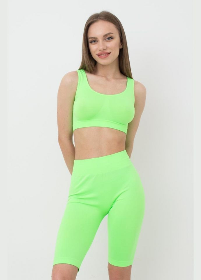 Шорти - велосипедки жіночі безшовні спортивні з мікрофібри Giulia TRACKS 01 (296470134)