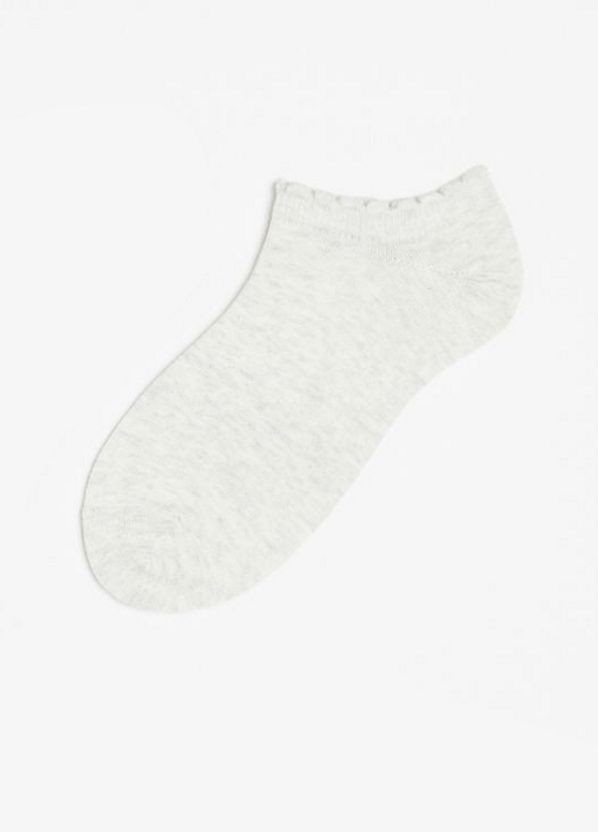 Шкарпетки короткі для дівчинки 1155563-004 сірий H&M (286328194)