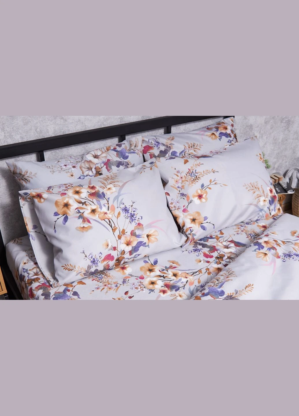 Набор наволочек Микросатин Premium 70х70 2 шт (MS-840000623) Moon&Star Spring Bouquet (295012327)