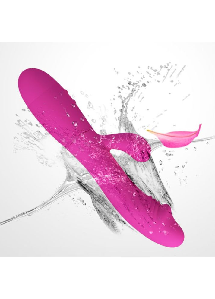 Вагинальный вибратор на аккумуляторе с клиторальным стимулятором Pretty Love "Snappy" от Baile LyBaile (356509021)