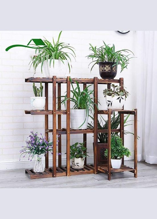 Подставка для цветов из дерева Реймс капучино (ЦВТ-008209) No Brand (328227995)