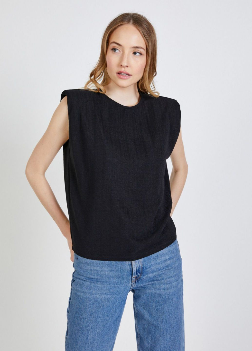 Чорна блуза Only