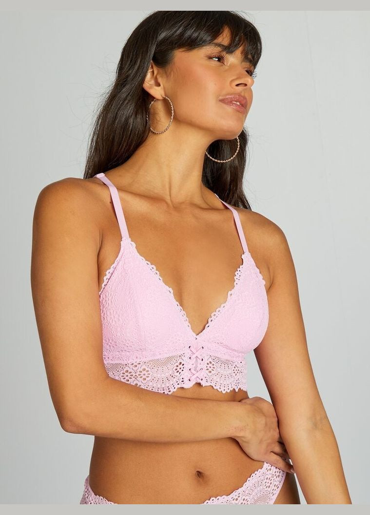 Розовый бюстгальтер,розовый, Kiabi