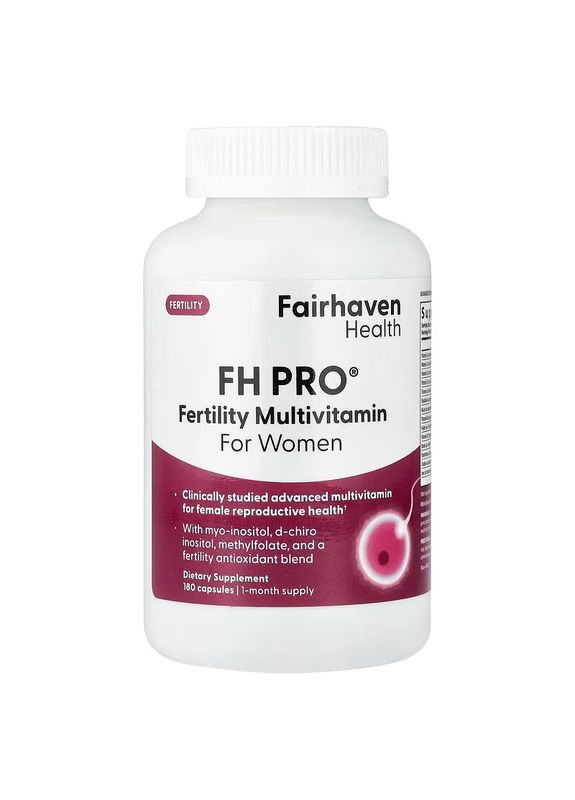 Репродуктивне здоров'я жінок, FH Pro for Women,, 180 капсул Swiss Energy (354179160)