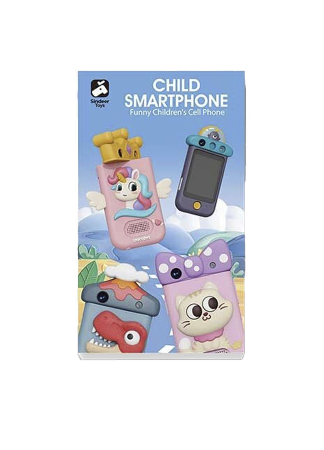 Детский смартфон игрушечный цвет разноцветный ЦБ-00287713 No Brand (367016914)