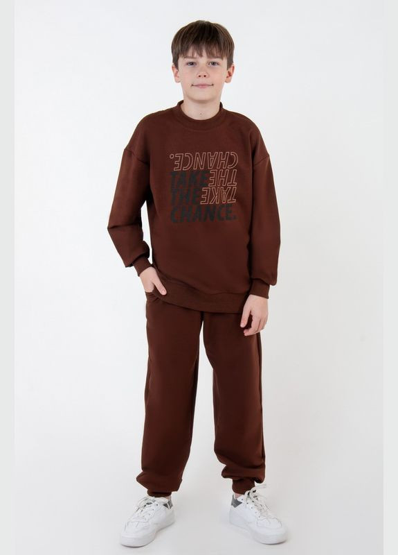 Костюм для мальчиков 04-2647-95Н 122 см темно-серый Авекстекс (331622501)