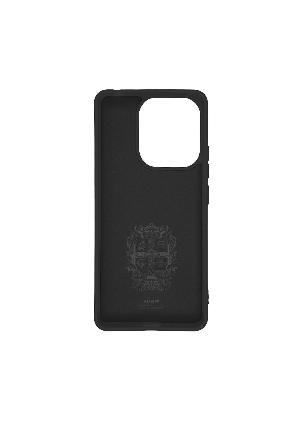 Панель ICON Case для Xiaomi Redmi Note 13 4G Black (ARM73348) ArmorStandart (280439166)