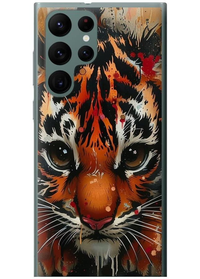 Силиконовый чехол 'Mini tiger' для Endorphone Samsung Galaxy S22 Ultra (285768095)