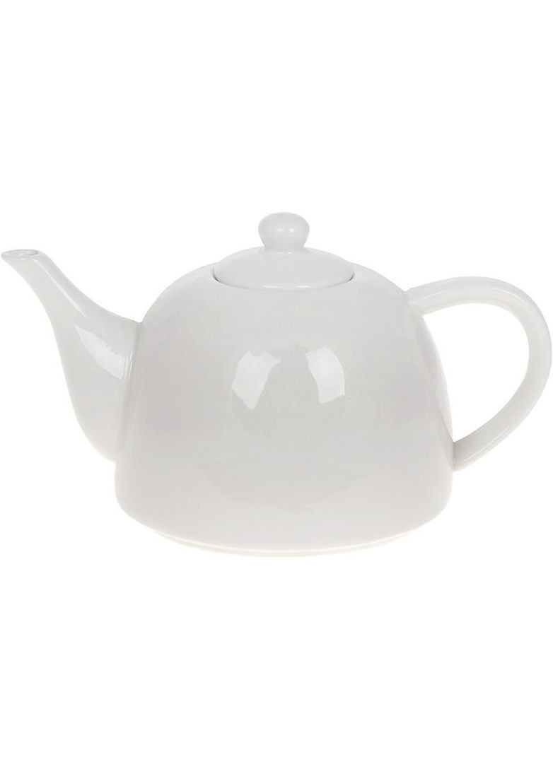 Чайник заварювальний "White City Чарівність" 900мл, білий фарфор Bona (330134680)