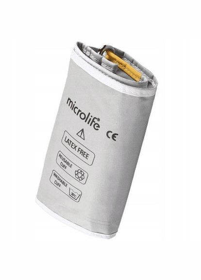 Манжета оригінал 22-42см + коннектор для автоматичних та напівавтоматичних тонометрів з однією трубкою біла Microlife (296930572)