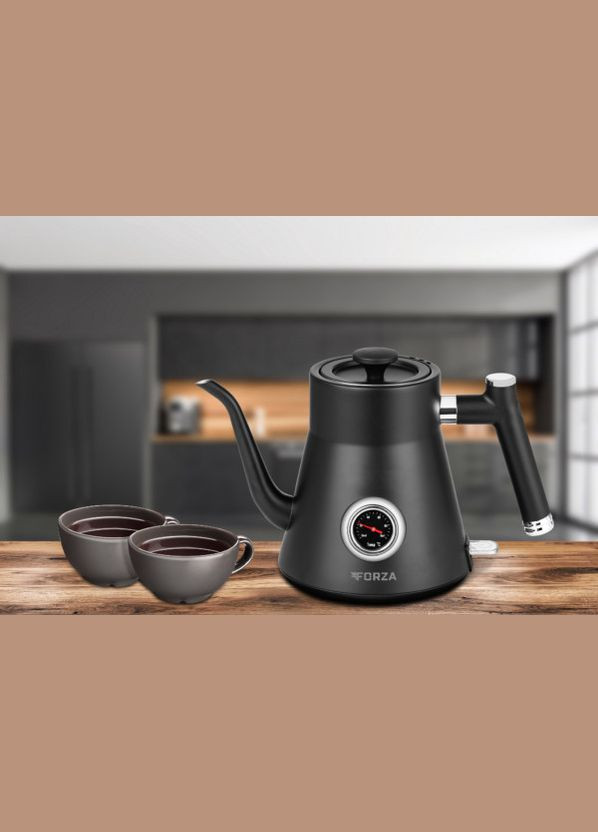 Электрочайник EСG Forza 5000 Pour over Nero EG-5000 1200 Вт черный ECG (337093821)