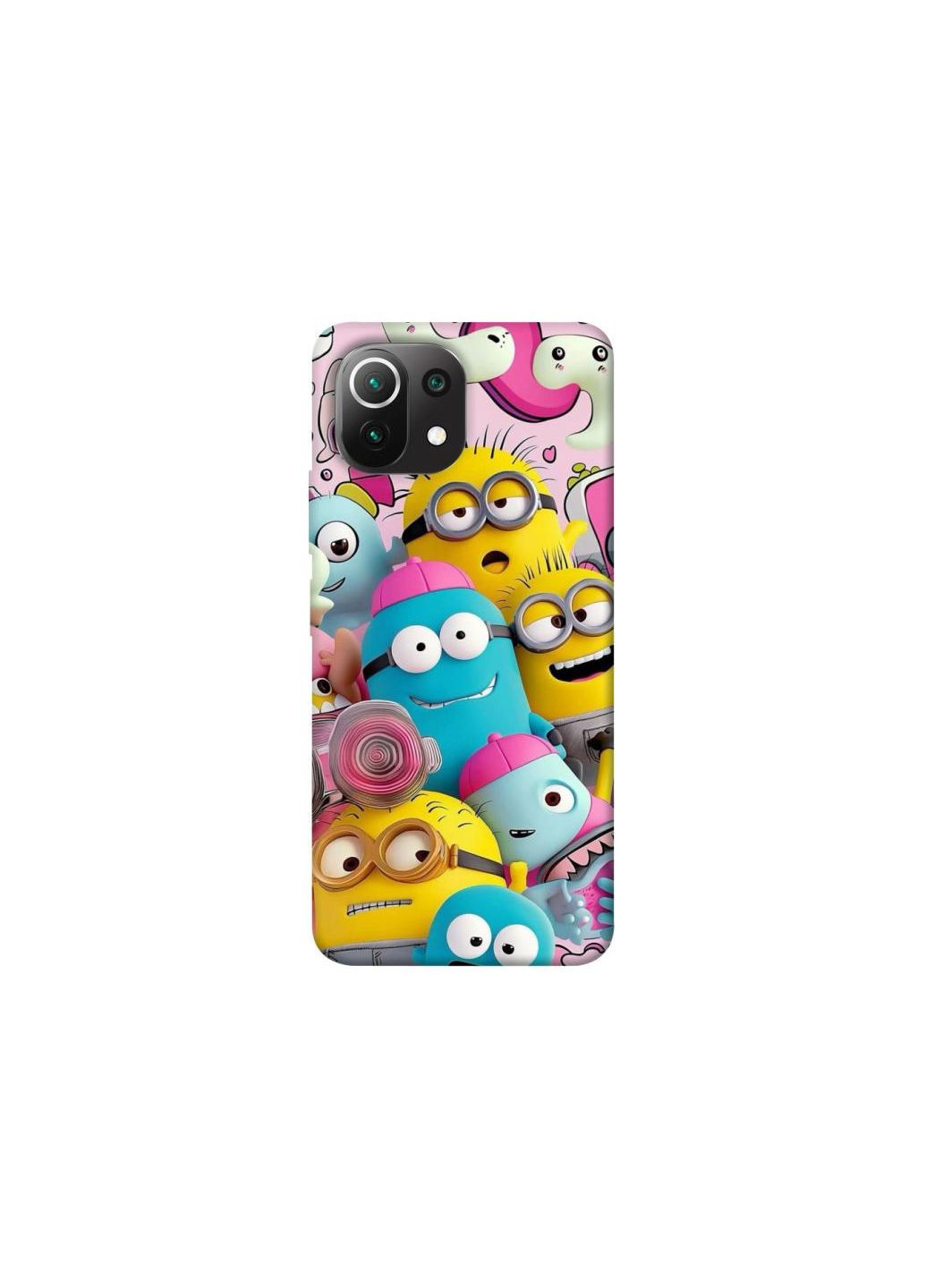 Чохол на Xiaomi Mi 11 Lite Minions ver.1 Frontalka (354676586)