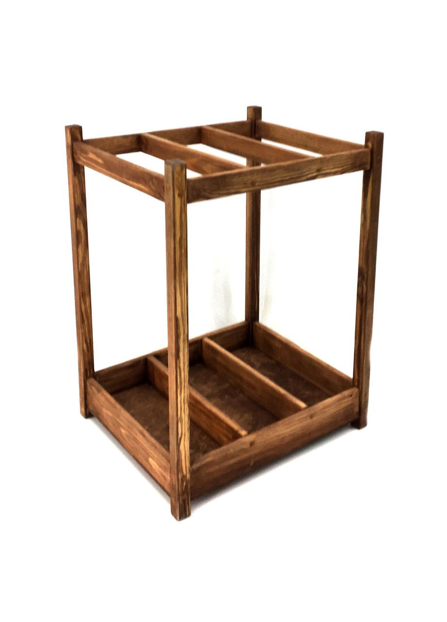 Органайзер для садового інвентарю з дерева Грутас сепія (ОСН-004508) No Brand (328959992)