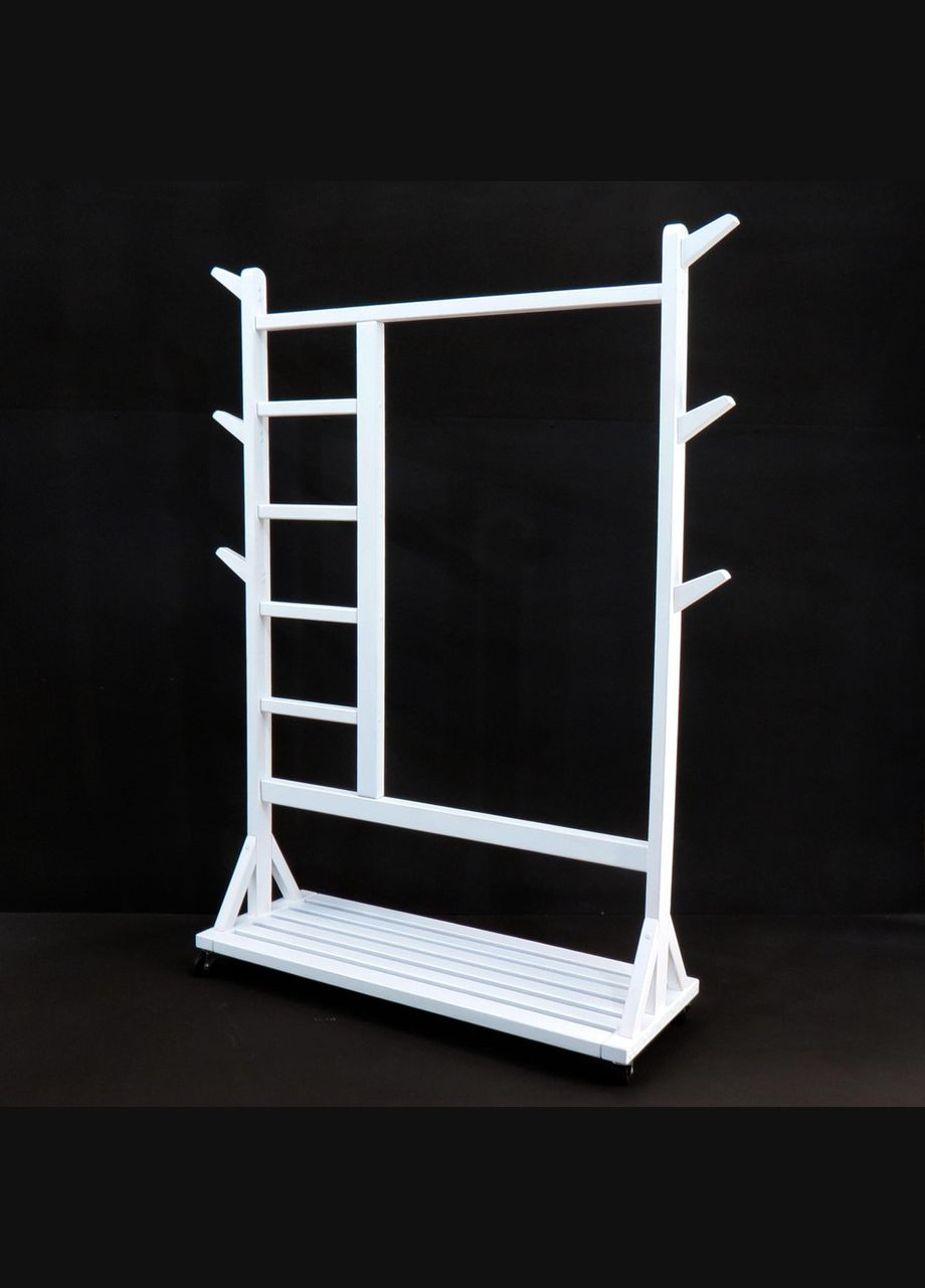 Стійка вішалка для одягу з дерева Благоєв зефір (СВГ-002420) No Brand (328076764)