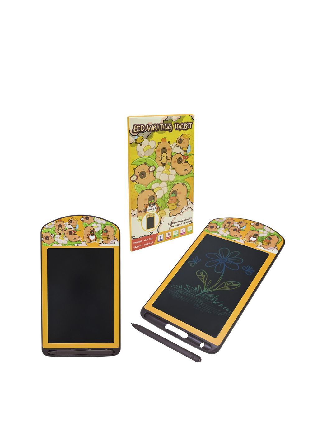 Планшет для малювання LCD - Капібара колір різнокольоровий CB-00285807 No Brand (362083734)