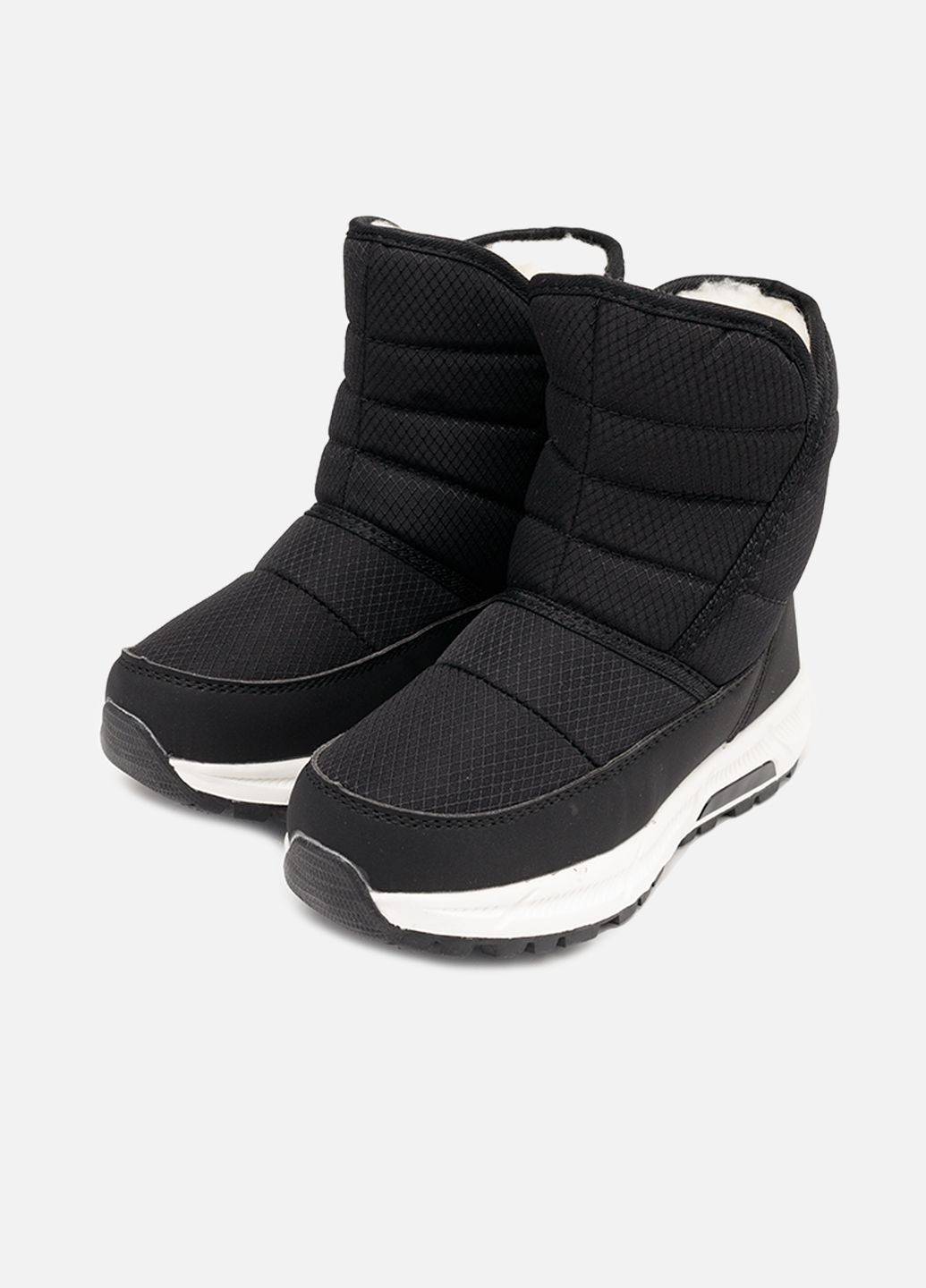 Дутики для дівчинки колір чорний ЦБ-00260098 No Brand (306831745)