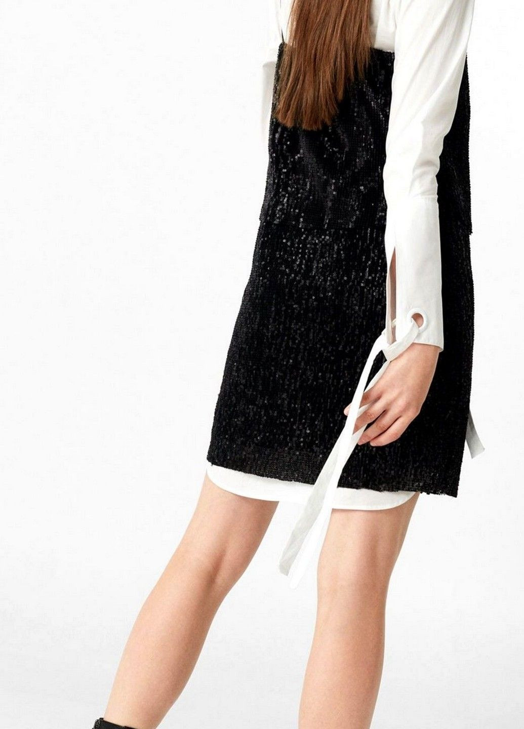 Чорна кежуал сукня Mango