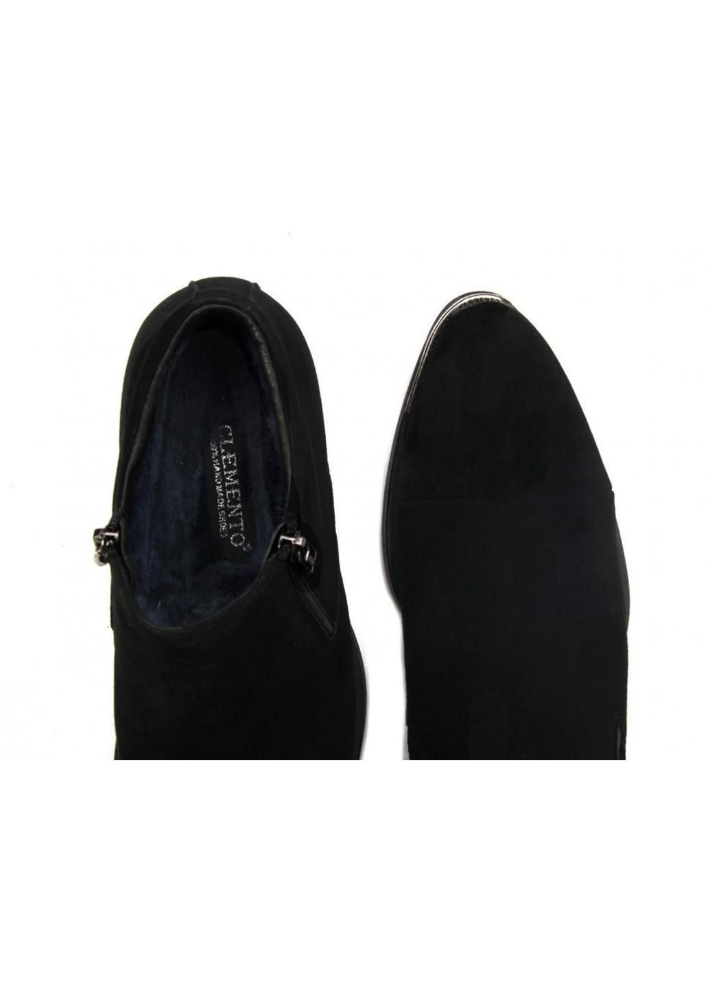 Черные ботинки 7124784 цвет черный Clemento