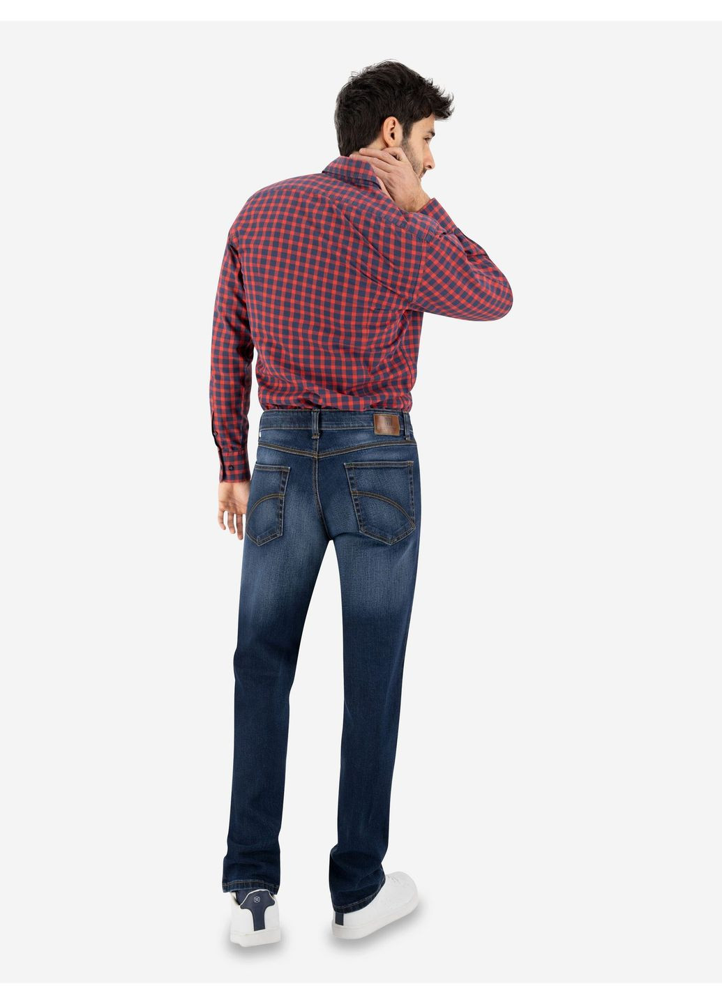 Синие джинсы прямые мужские Club of Comfort