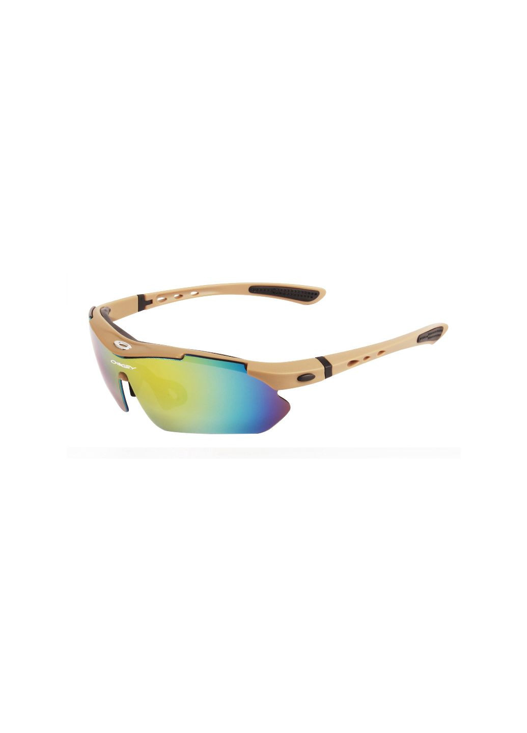 Захисні окуляри тактичні з поляризацією койот 5 лінз One siz+ Oakley (280826709)