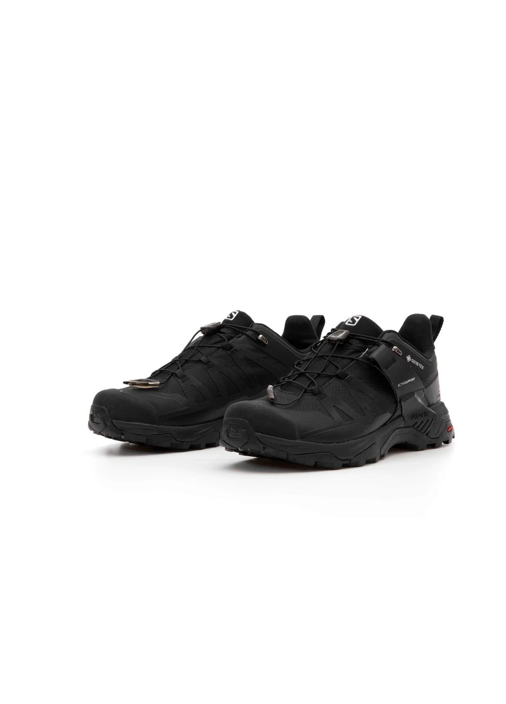 Чорні кросівки зимові чоловічі salomon activesport winter gore-tex black | саломон ектівспорт чорні зимовий No Brand