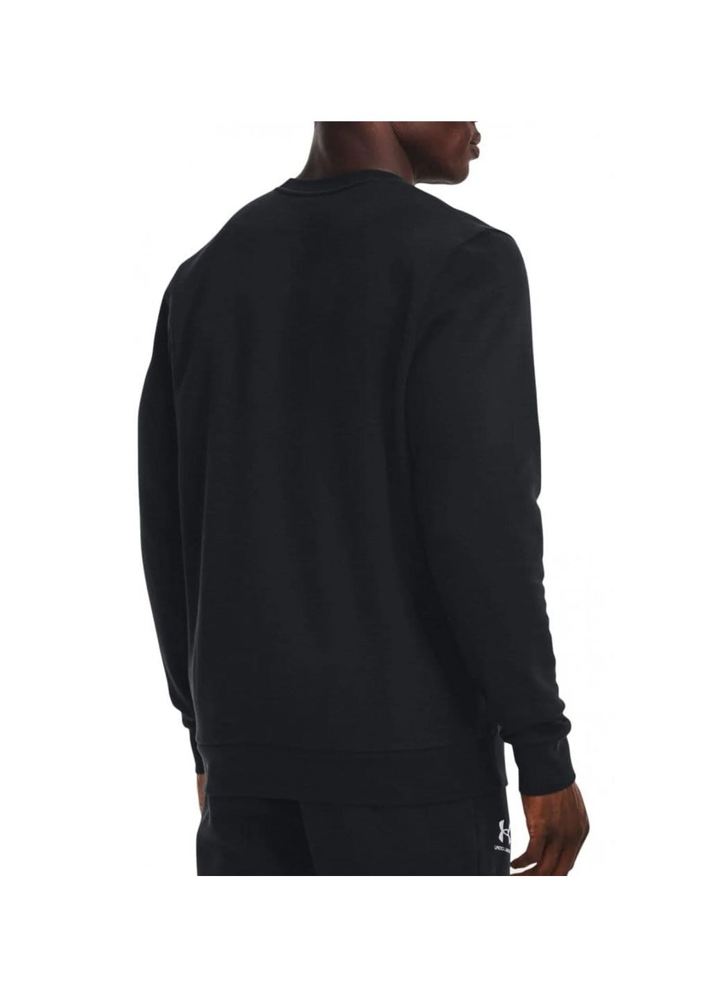 Кофта мужская Ua Essential Fleece Crew (1374250-001) Under Armour (370780368)