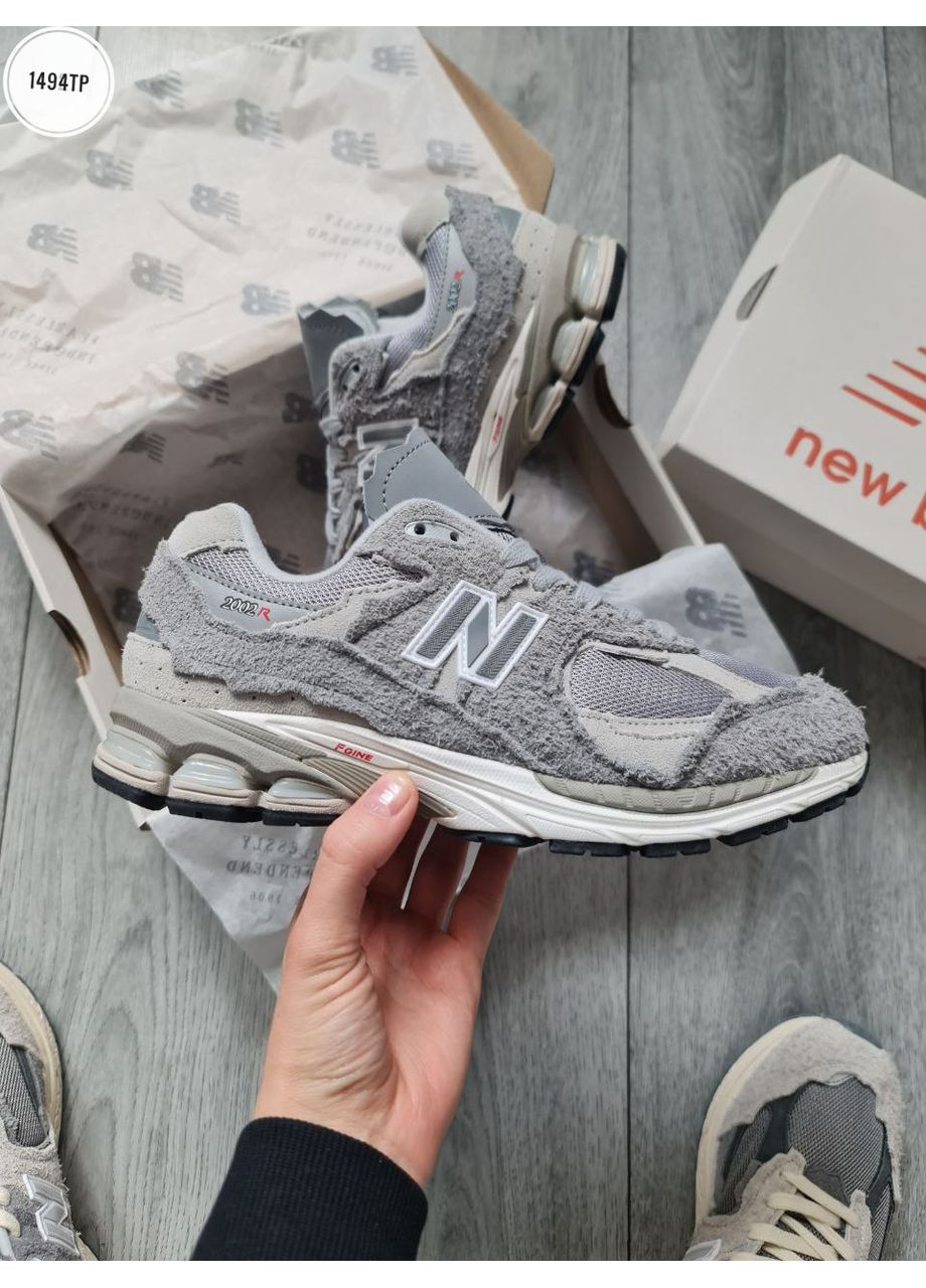 КРОССОВКИ ЖЕНСКИЕ NEW BALANCE 2002R PROTECTION PACK DARK GRAY НЬЮ БЕЛАНС 2002R No Brand серые демисезоны (367174634)